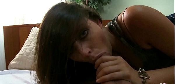 Cute Step Sister Wake up Bro to lost Anal Virgin by his Dick